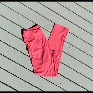 Lularoe pink one size leggings